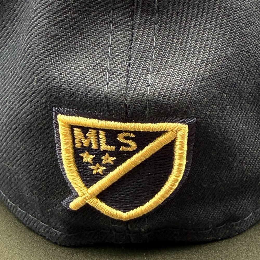 New Era Philadelphia Union Soccer Hat Cap Fitted 7 1/4 MLS 59 Fifty Blue - Picture 9 of 16